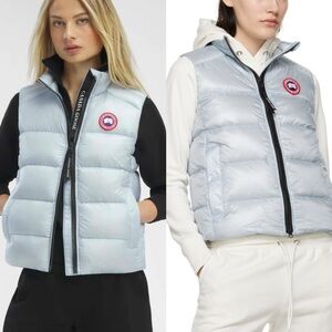 💯 Authentic NWT  Canada Goose Cypress Packable Down Vest Size Small dawn blue